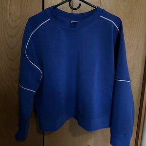 Royal Blue Active Wear Sweatshirt